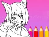 Spielen Anime manga coloring book now