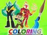 Spielen Ben 10 coloring now
