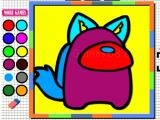 Spielen Among us coloring fun now