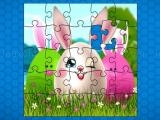 Spielen Funny easter eggs jigsaw now