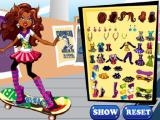 Spielen Clawdeen skates now