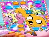 Spielen Adventure time match 3 games online now
