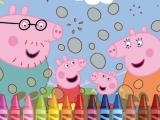 Spielen Peppa pig coloring now