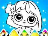 Play Coloring dolls game now