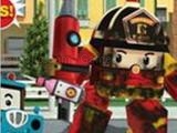 Spielen Robot car emergency rescue 3 - help the town