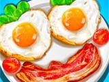 Spielen Delicious breakfast cooking game