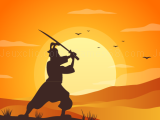 Spielen Ninja samurai runner online now
