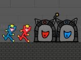 Play Red and blue stickman huggy 2 now