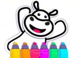 Spielen Toddler coloring game - fun painting