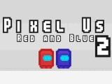 Spielen Pixel us red and blue 2 now
