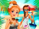 Spielen Vacation summer dress up game for girl now