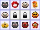 Spielen Halloween matching puzzles now