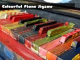 Spielen Colourful piano jigsaw now