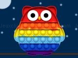 Spielen Pop it owl jigsaw now