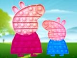 Spielen Pop it pig jigsaw now
