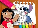 Spielen Lilo and stitch coloring book now
