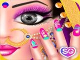 Spielen Gopi doll - fashion nail art salon now