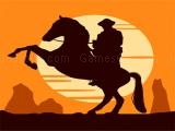 Spielen Crazy cowboy - hard running now