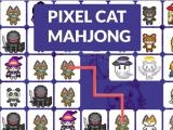Spielen Cat pixel mahjong now