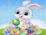 Spielen Happy easter jigsaw now