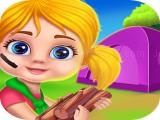 Spielen Camping adventure game - family road trip planner now