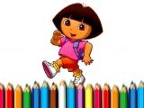 Spielen Bts dora coloring book now