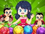 Spielen Miraculous ladybug bubble shooter now