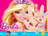 Spielen Barbie hand doctor: fun games for girls online now