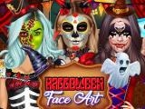 Spielen Halloween face art now