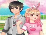 Spielen Anime high school couple - first date makeover now