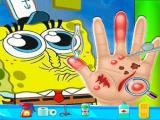 Spielen Spongebob hand doctor game online - hospital surge now