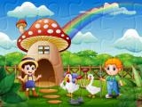 Spielen Farm animal jigsaw now