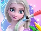 Spielen Coloring book for elsa now