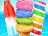 Spielen Rainbow ice cream and popsicles now