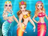 Spielen Princess mermaid style dress up now