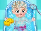 Spielen Ice princess baby born now