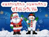 Spielen Christmas snowman jigsaw puzzle now