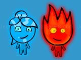 Spielen Fireboy and watergirl 3 in the ice temple now