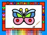 Spielen Color and decorate butterflies now