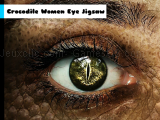 Spielen Crocodile women eye jigsaw now