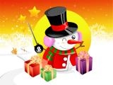 Spielen Christmas vector characters puzzle now