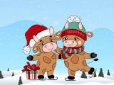 Spielen Cute christmas bull difference now