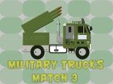 Spielen Military trucks match 3 now