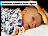 Spielen Halloween adorable child jigsaw now
