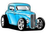 Spielen Hot rod coloring now