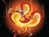 Spielen Chinese dragons coloring now