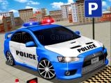 Spielen Modern police car parking 3d now