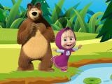 Spielen Masha and the bear jigsaw puzzles now