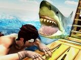 Spielen Raft shark hunting now