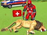Spielen Animals rescue game doctor robot 3d now